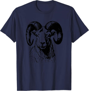 Bighorn Sheep Big Horn Sheep T-Shirt - T-Shirt | Navy