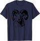 Bighorn Sheep Big Horn Sheep T-Shirt - T-Shirt | Navy