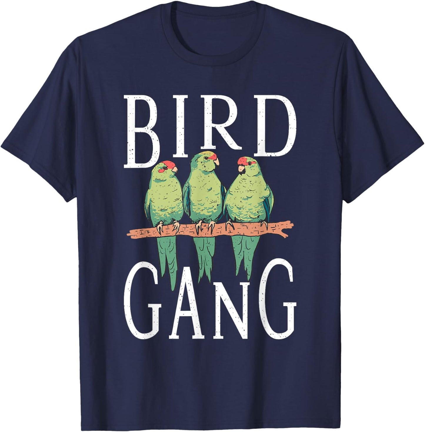 Bird Gang Friends T-Shirt - T-Shirt | Navy