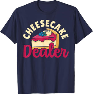 Confectioner Cheesecake Baking Cheesecake Lover Gifts T-Shirt - T-Shirt | Navy