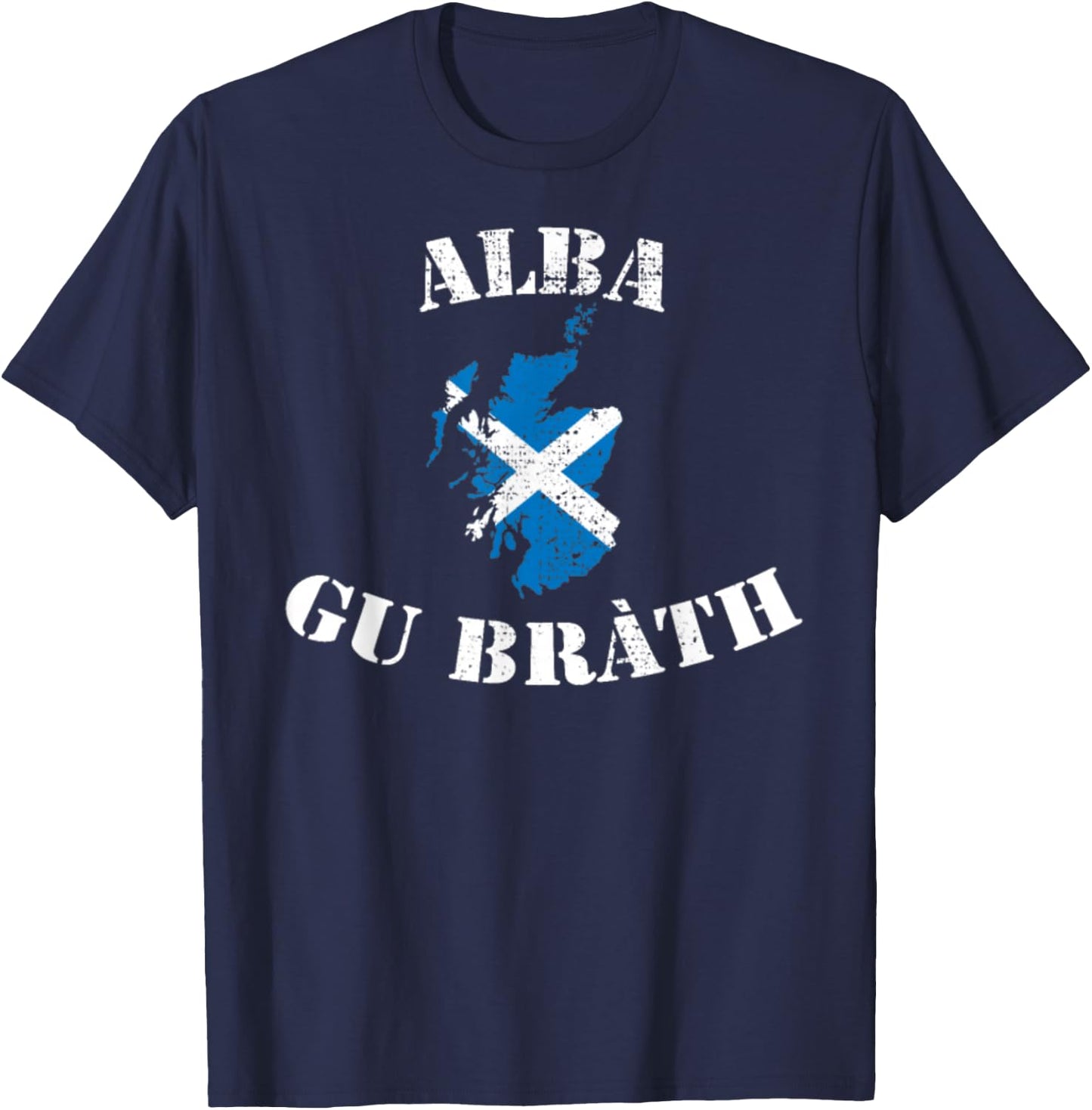 Scotland Forever I Alba Gu Brath T-Shirt - T-Shirt | Navy