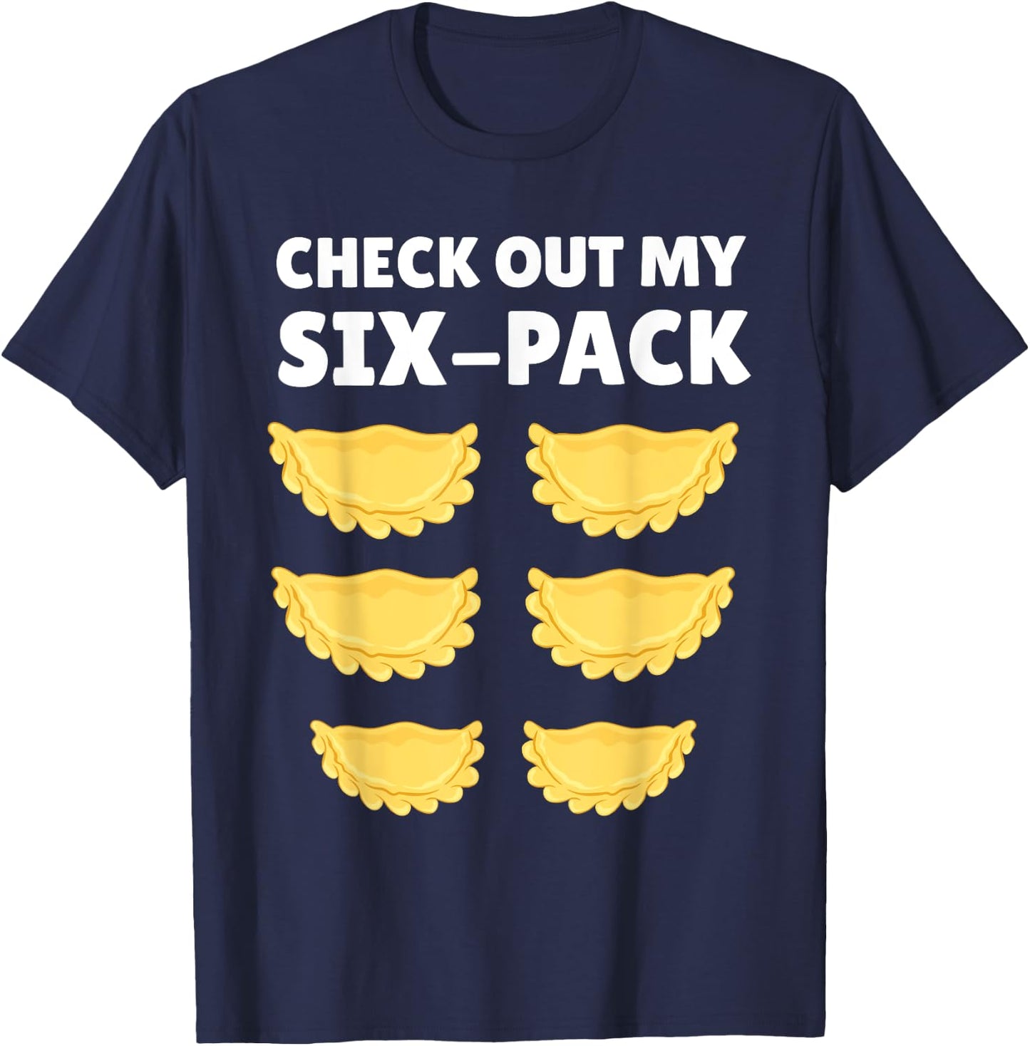 Funny Pierogi Art Women Pierogi Dumplings Lover T-Shirt - T-Shirt | Navy