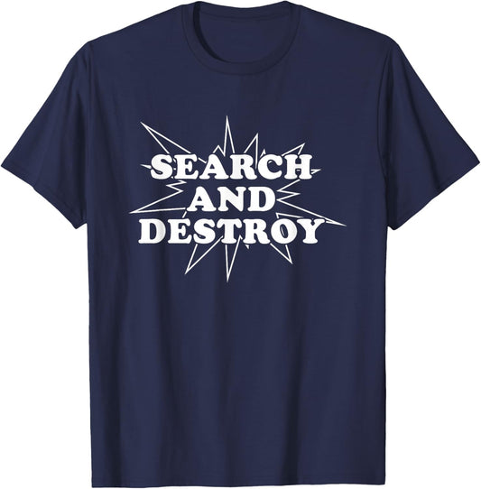 Search And Destroy Apparel T-Shirt - T-Shirt | Navy