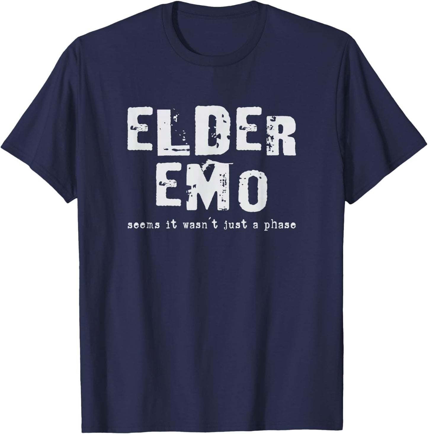 Designs Merch Punk Gothic Clothing Elder Emo , Men's -Adults Black Short Sleeve Modern Gothic Gothic , Small T-Shirt - T-Shirt | Navy