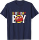 Kids Disney Pixar Cars Birthday Boy Lightning McQueen Youth T-Shirt - T-Shirt | Navy