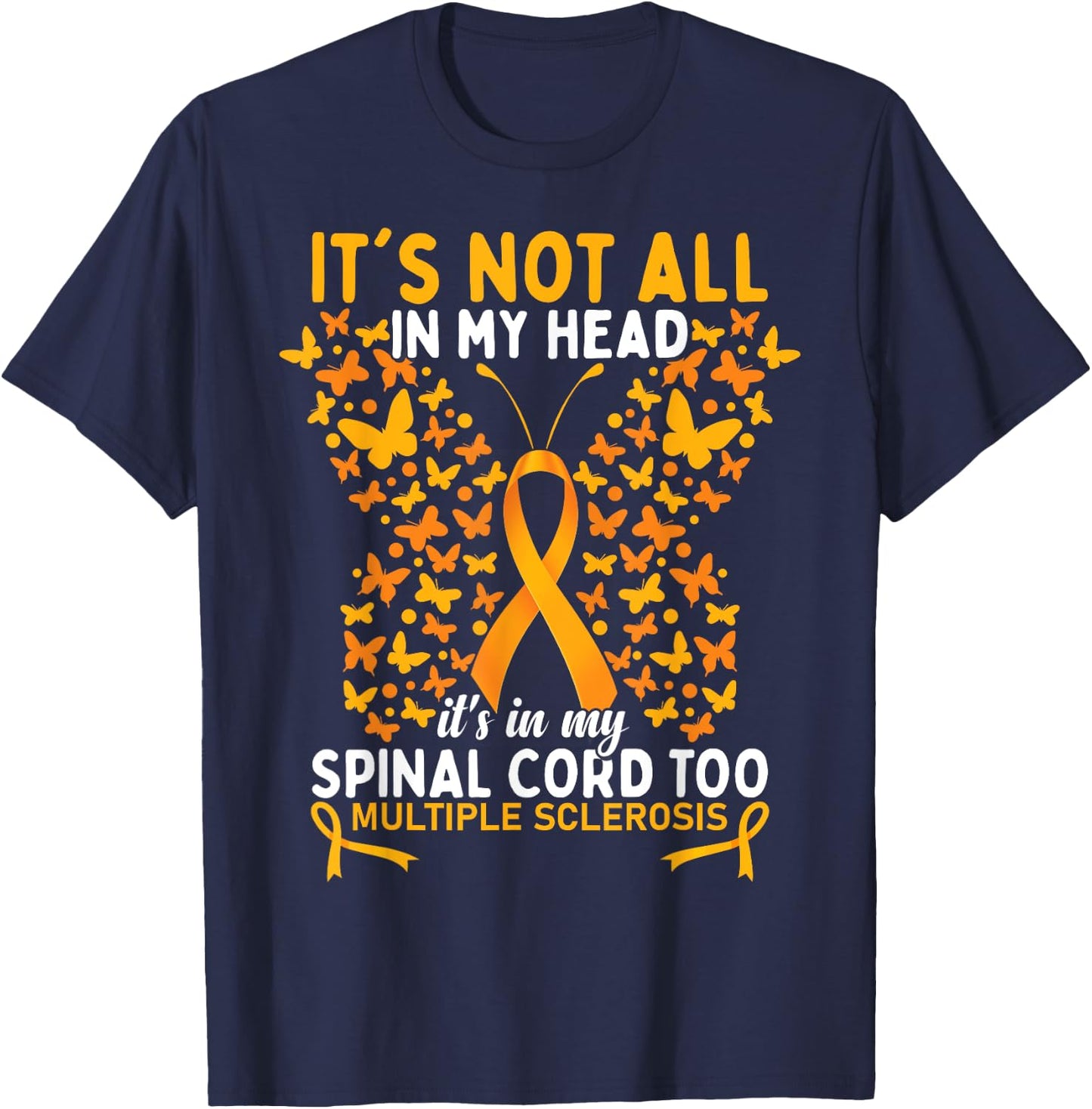 Multiple Sclerosis Women T-Shirt - T-Shirt | Navy
