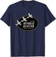 909 Apparel Republic Aviation Vintage 1940 Logo P-47 Thunderbolt WWII Grey -Adults Classic Fit Short Sleeve T-Shirt - T-Shirt | Navy