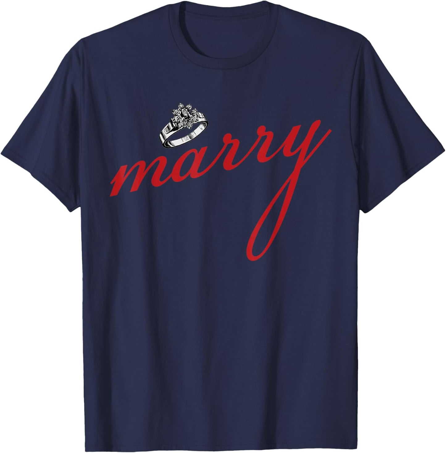 Kiss Marry Kill Girls Group Trio Good Girl Marry Costume T-Shirt - T-Shirt | Navy