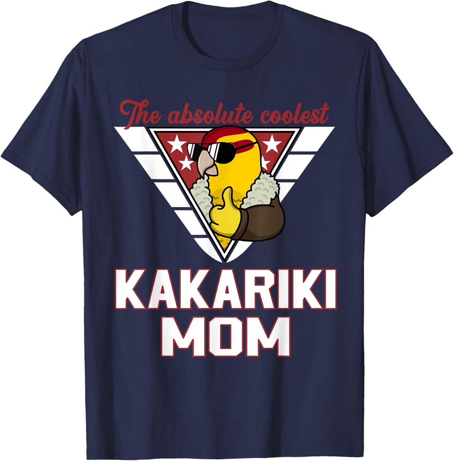 Coolest Kakariki Parrot Mom I Yellow Lutino Kakariki T-Shirt - T-Shirt | Navy