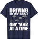 Cute Aquarium Art For Husband Men Fishbowl Fish Tank Lover T-Shirt - T-Shirt | Navy