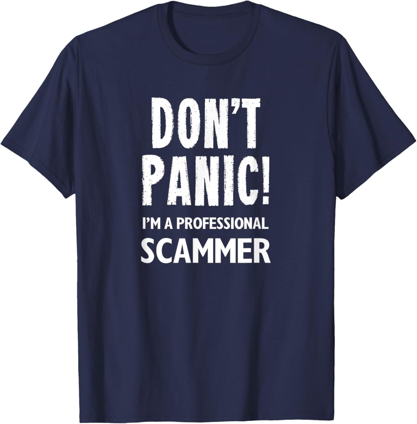 Scammer T-Shirt - T-Shirt | Navy