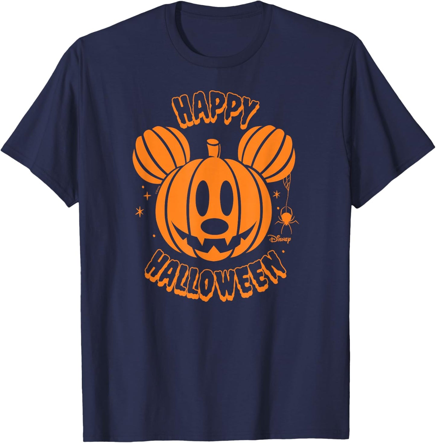 Disney - Mickey Pumpkin T-Shirt - T-Shirt | Navy