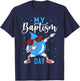 Baptism Dabbing Shirt Christian Shirts God Baptism Baptised T-Shirt - T-Shirt | Navy