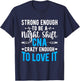 Tough Night Shift CNA Certified Nursing Assistant T-Shirt - T-Shirt | Navy