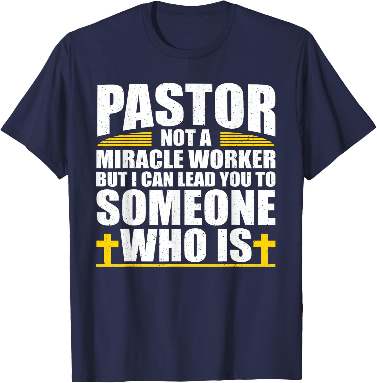 Best Pastor Appreciation Art Women Preacher Minister T-Shirt - T-Shirt | Navy