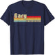 Gary Gift Name Personalized Birthday Funny Christmas T-Shirt - T-Shirt | Navy
