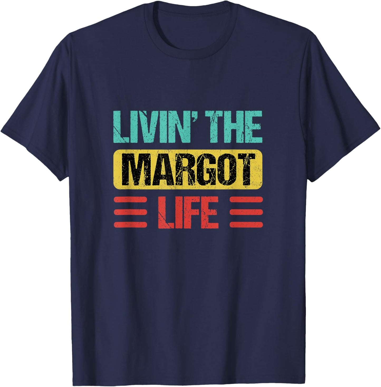 Margot Name T-Shirt - T-Shirt | Navy