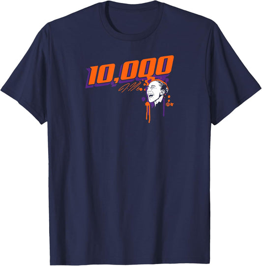 Diana Taurasi: 10,000 Points - Phoenix Basketball T-Shirt - T-Shirt | Navy