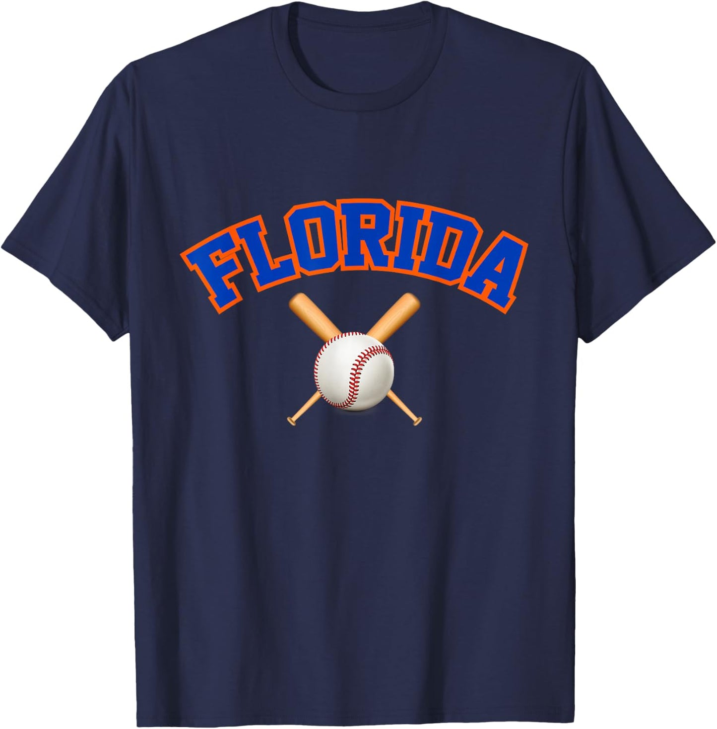 Florida Baseball T-Shirt - T-Shirt | Navy