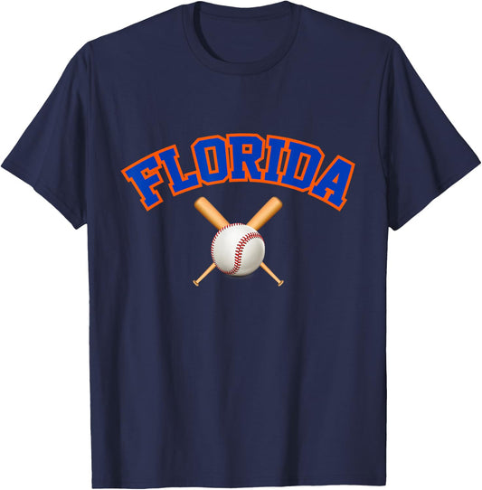 Florida Baseball T-Shirt - T-Shirt | Navy