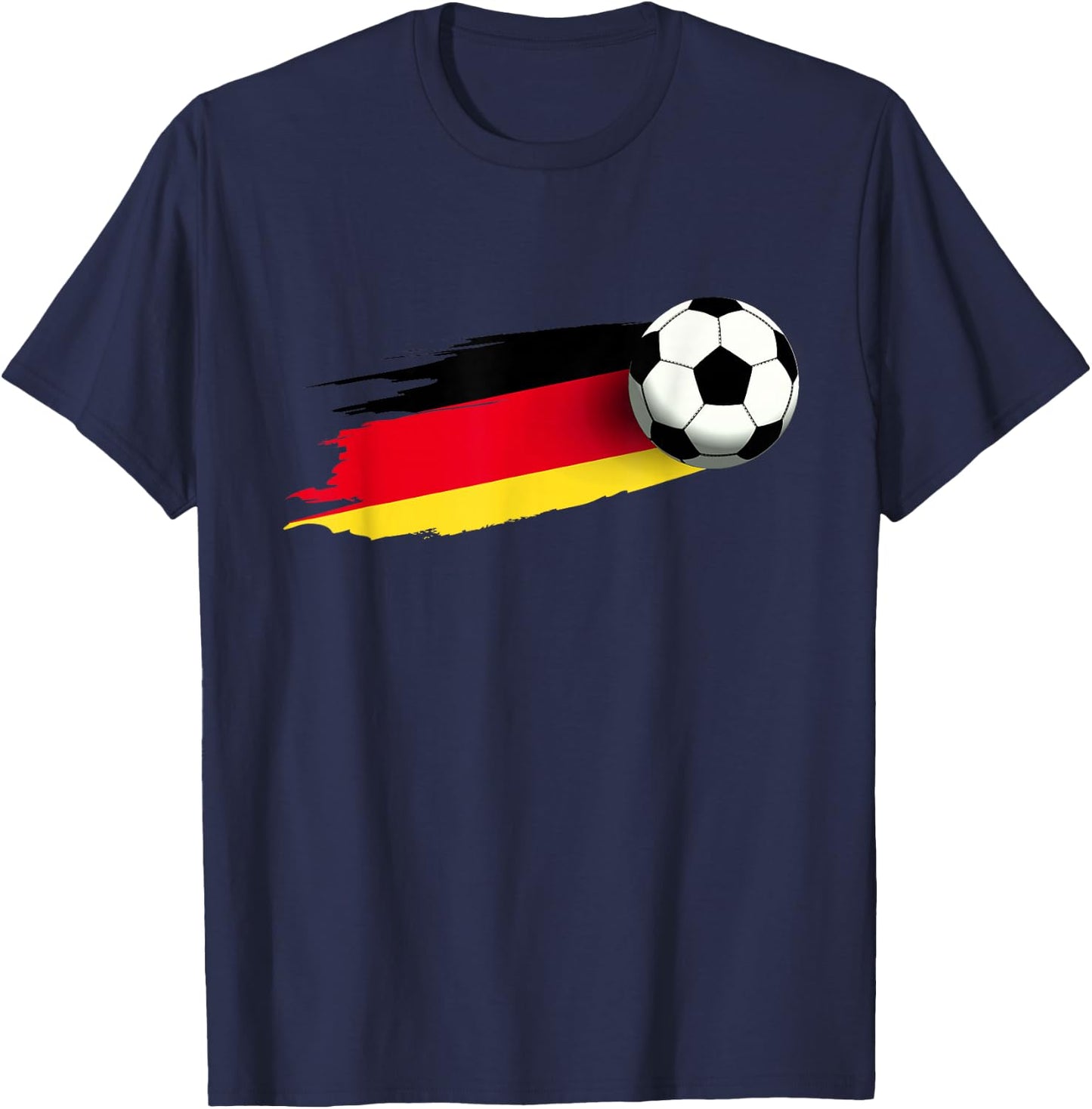Germany Flag Jersey German Soccer Team German T-Shirt - T-Shirt | Navy