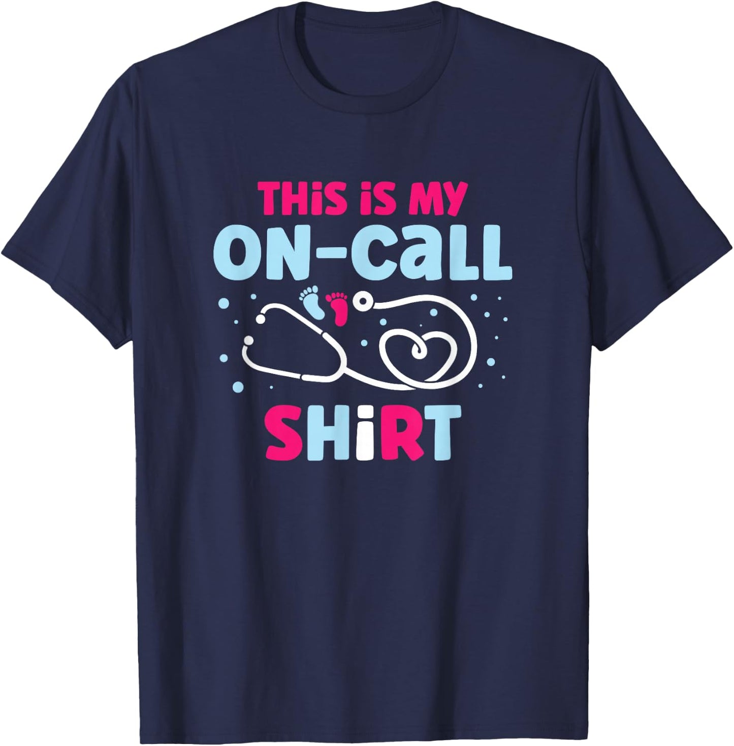 Ob-gyn Medical Doctor Obstetrician Gynecologist T-Shirt - T-Shirt | Navy