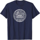Seal of American Samoa Flag Pago Pago T-Shirt - T-Shirt | Navy