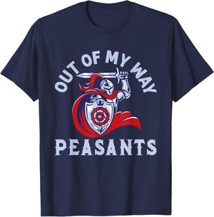 Ren Fair - Out Of My Way Peasants T-Shirt - T-Shirt | Navy