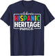 Celebrate Hispanic Heritage Month Celebration Latin Flags T-Shirt - T-Shirt | Navy