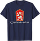 Czechoslovakia Czech Slovak central Europe communist T-Shirt - T-Shirt | Navy