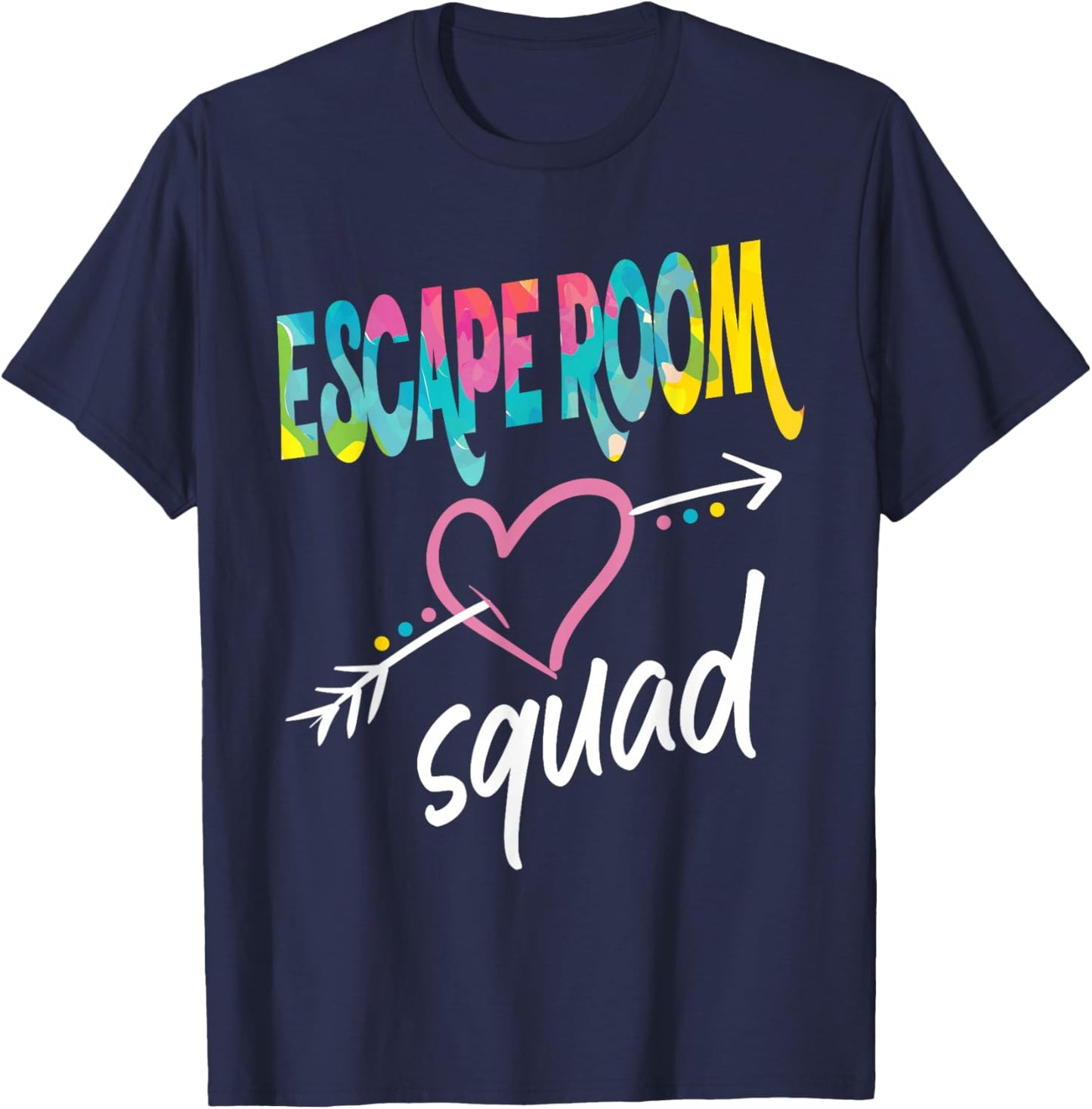 Escape Room Squad T-Shirt - T-Shirt | Navy