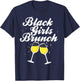 Black Girls Brunch funny Mimosa Black Girls Brunch T-Shirt - T-Shirt | Navy
