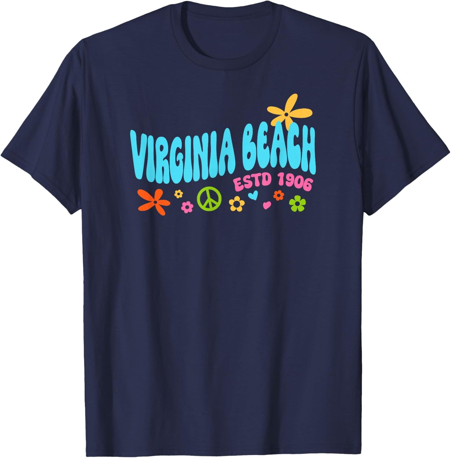 Virginia Beach T-Shirt - T-Shirt | Navy