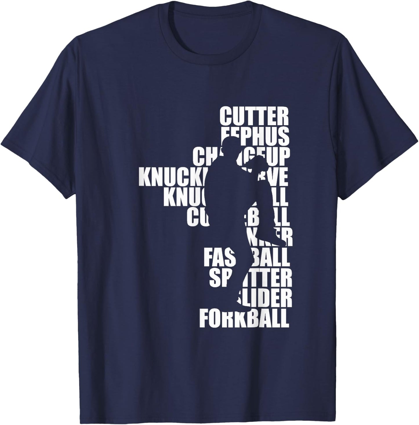 Pitcher Baseball Apparel - Baseball T-Shirt - T-Shirt | Navy