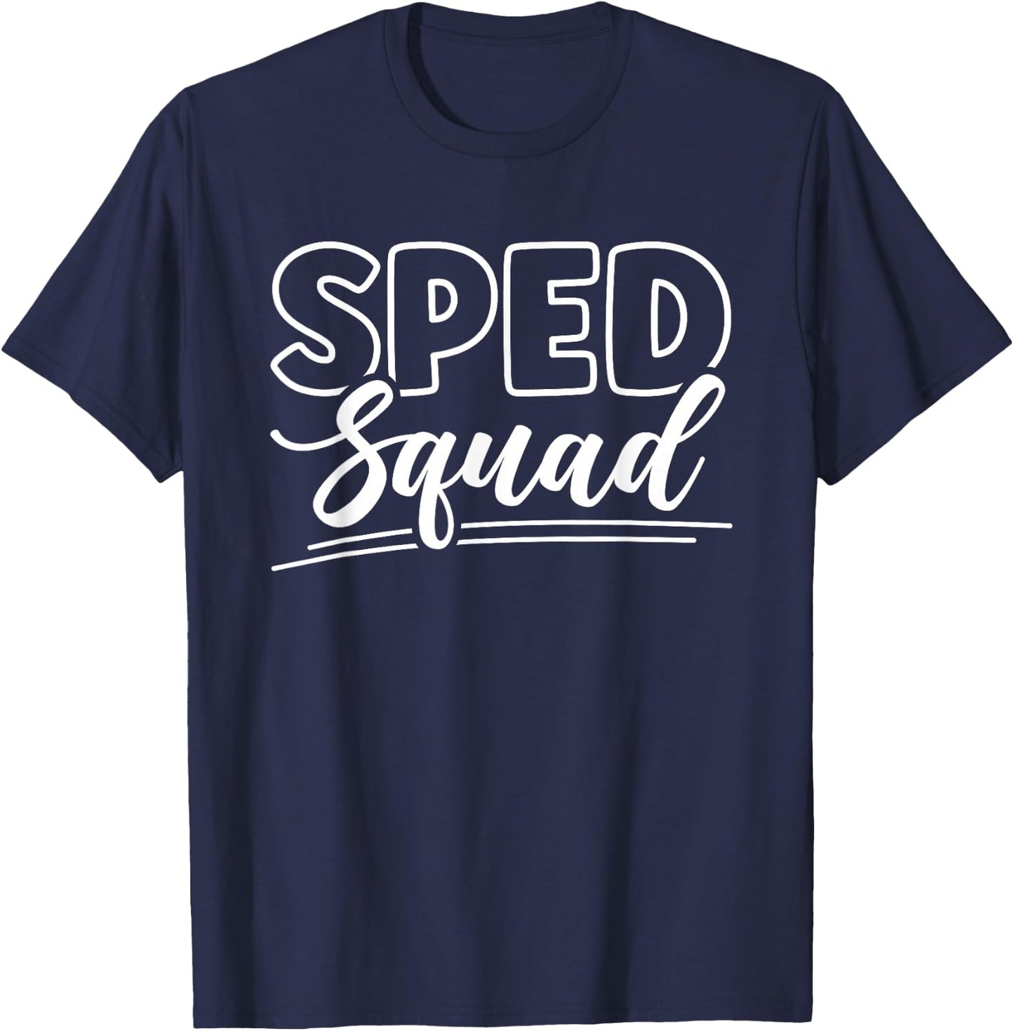 SPED Squad Autism T-Shirt - T-Shirt | Navy