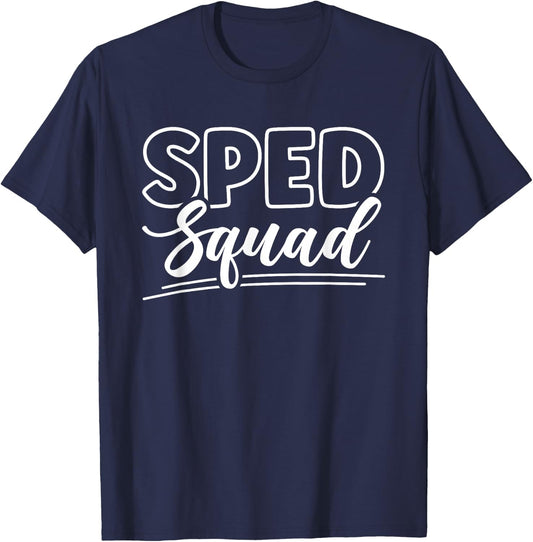 SPED Squad Autism T-Shirt - T-Shirt | Navy