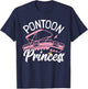 Woman Pontoon Boat Girl I Pontoon Princess Pontoon Boating T-Shirt - T-Shirt | Navy