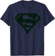 DC Superman Logo Doomsday Graffiti T-Shirt - T-Shirt | Navy