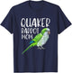 Blue Quaker Parrot Mom T-Shirt - T-Shirt | Navy