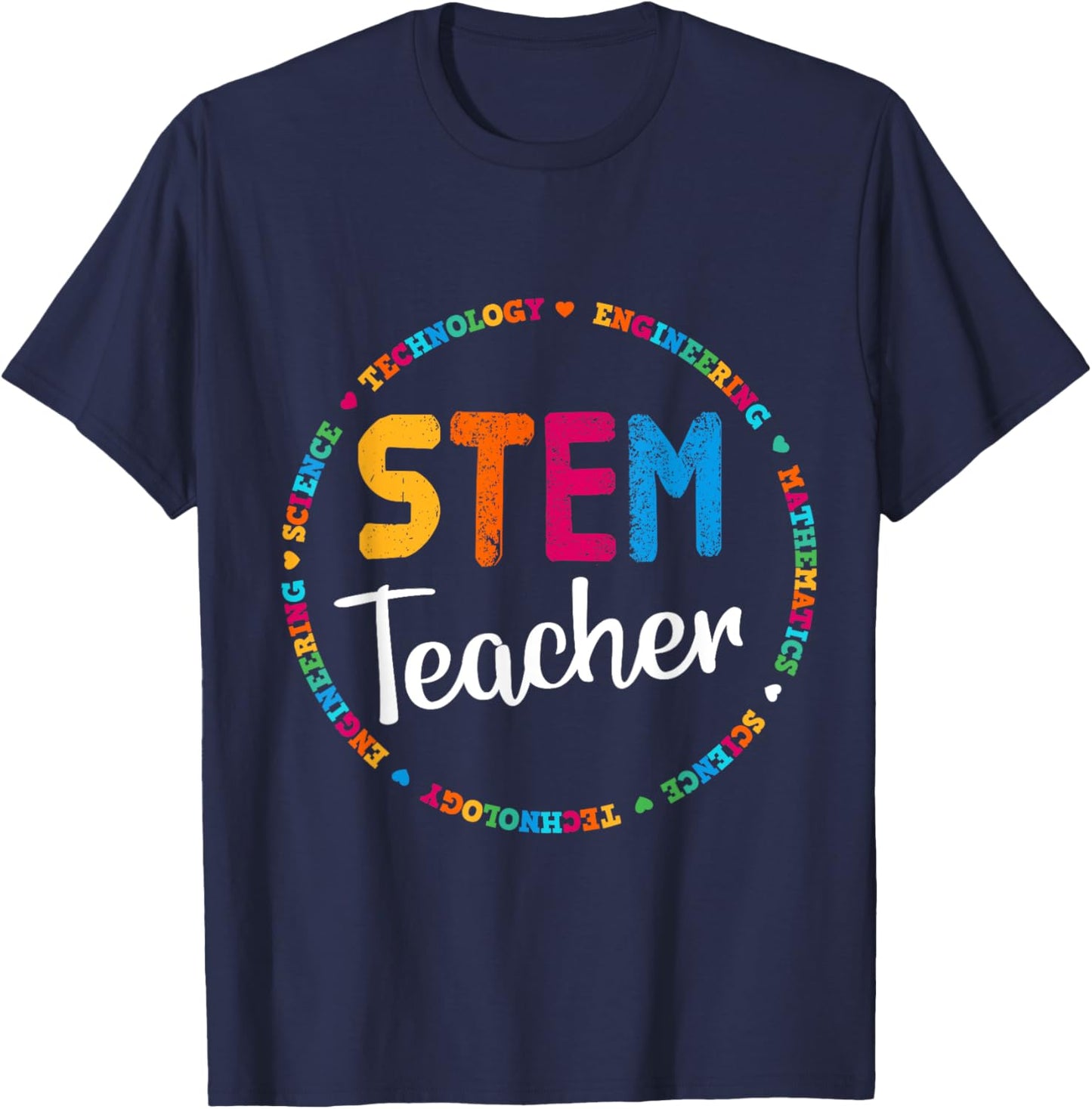 Think Outside The Box STEAM Back to School STEM Teacher Men Women Girls Kids T-Shirt - T-Shirt | Navy