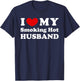 I Love My Hot Husband, I Love My Hot Husband T-Shirt - T-Shirt | Navy