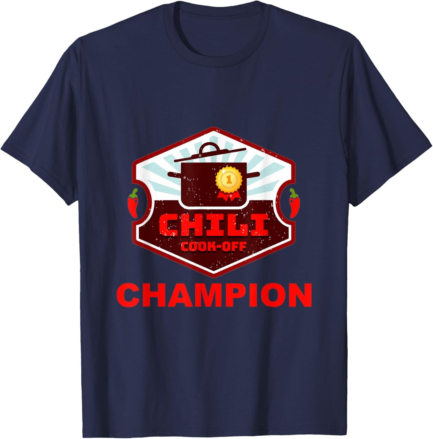 Chili Cook Off Winner T-Shirt - T-Shirt | Navy