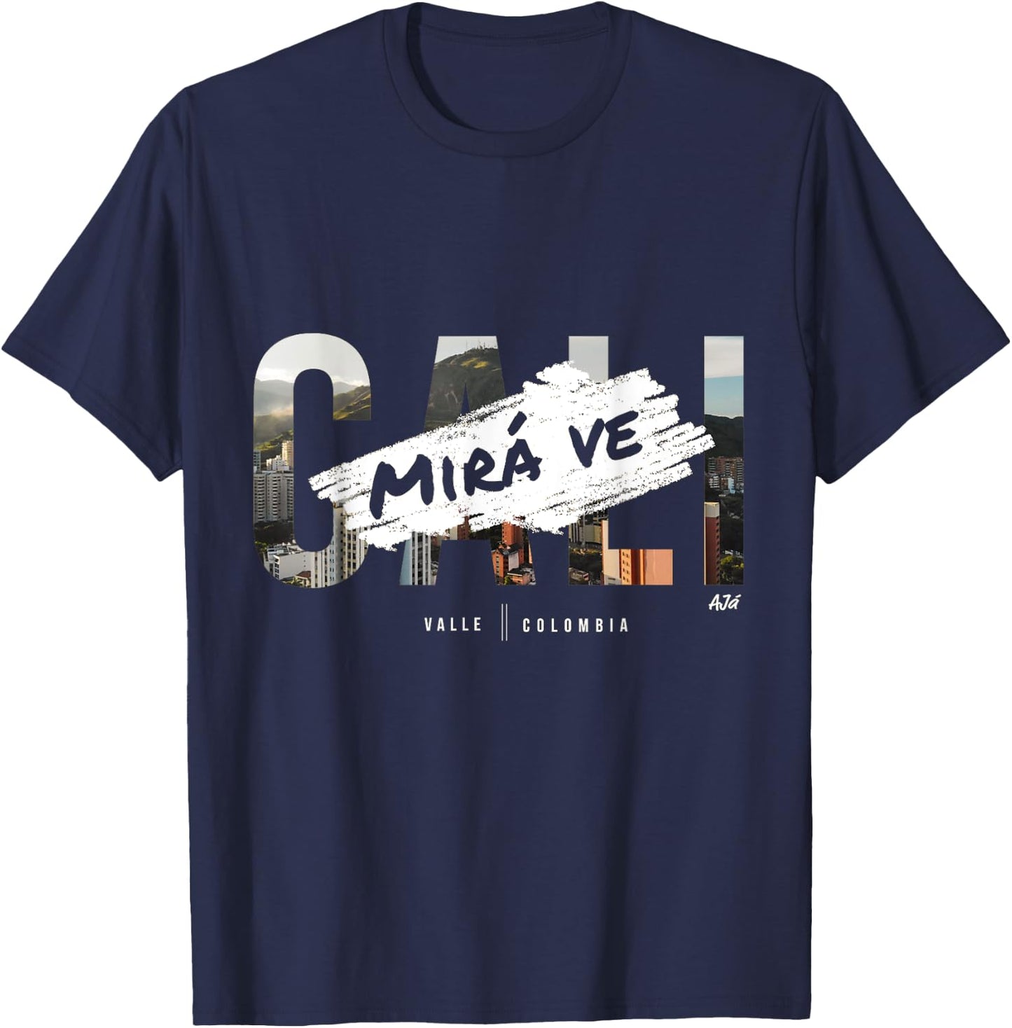 Cali Urban Colombia T-Shirt - T-Shirt | Navy