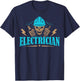 Electrician - Funny Electrician T-Shirt - T-Shirt | Navy