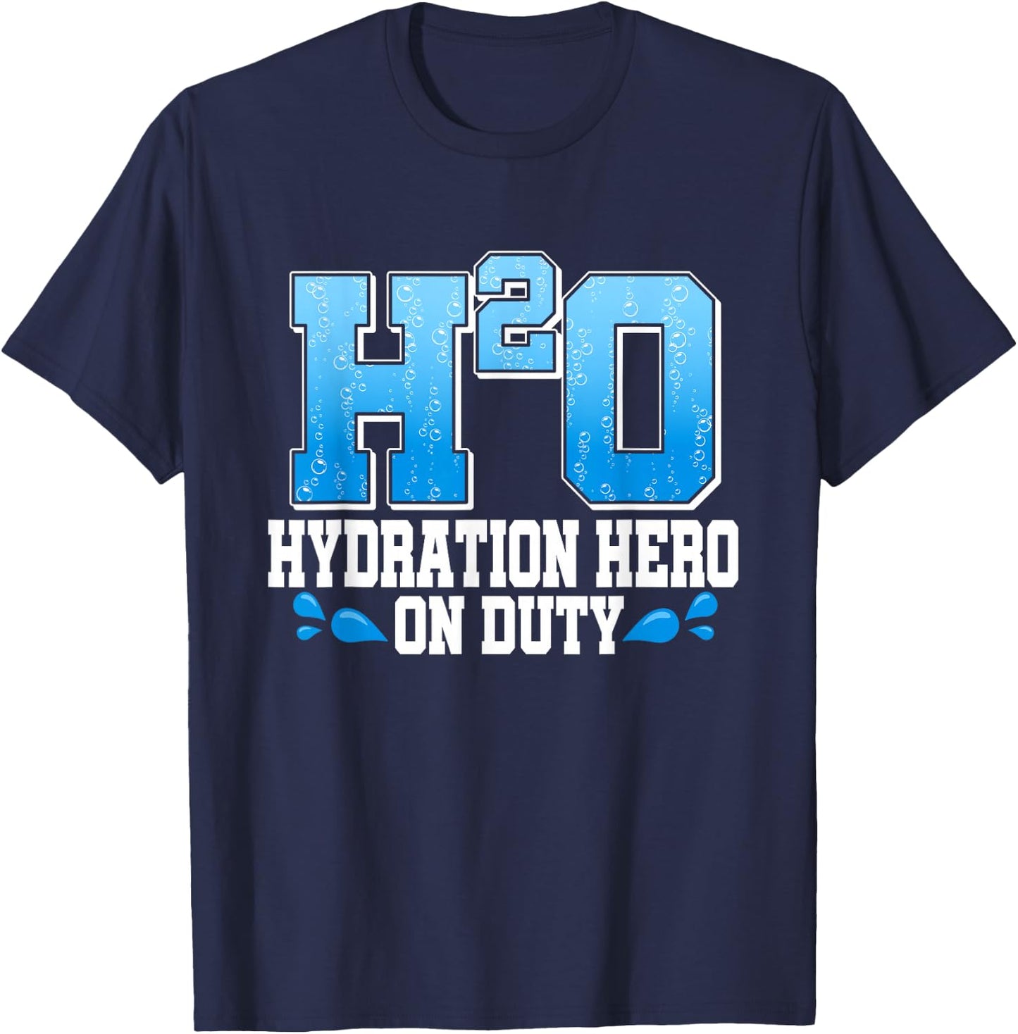 Hydration Specialist Team Manager Football Hydrated Waterboy T-Shirt - T-Shirt | Navy