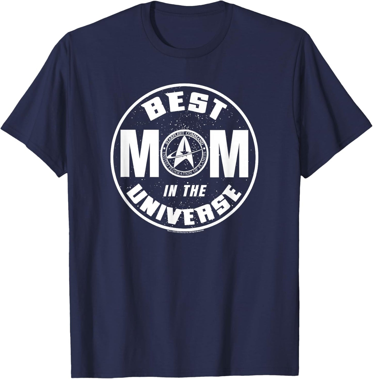 Star Trek: The Next Generation Best Mom In The Universe T-Shirt - T-Shirt | Navy