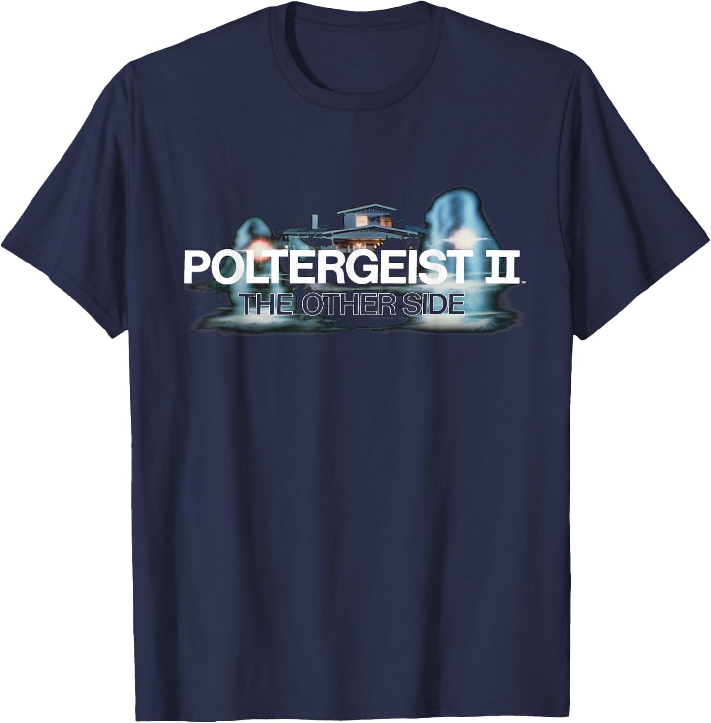 Poltergeist II Logo T-Shirt - T-Shirt | Navy