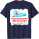 Surviving The School Social Worker Life Snowman Christmas T-Shirt - T-Shirt | Navy