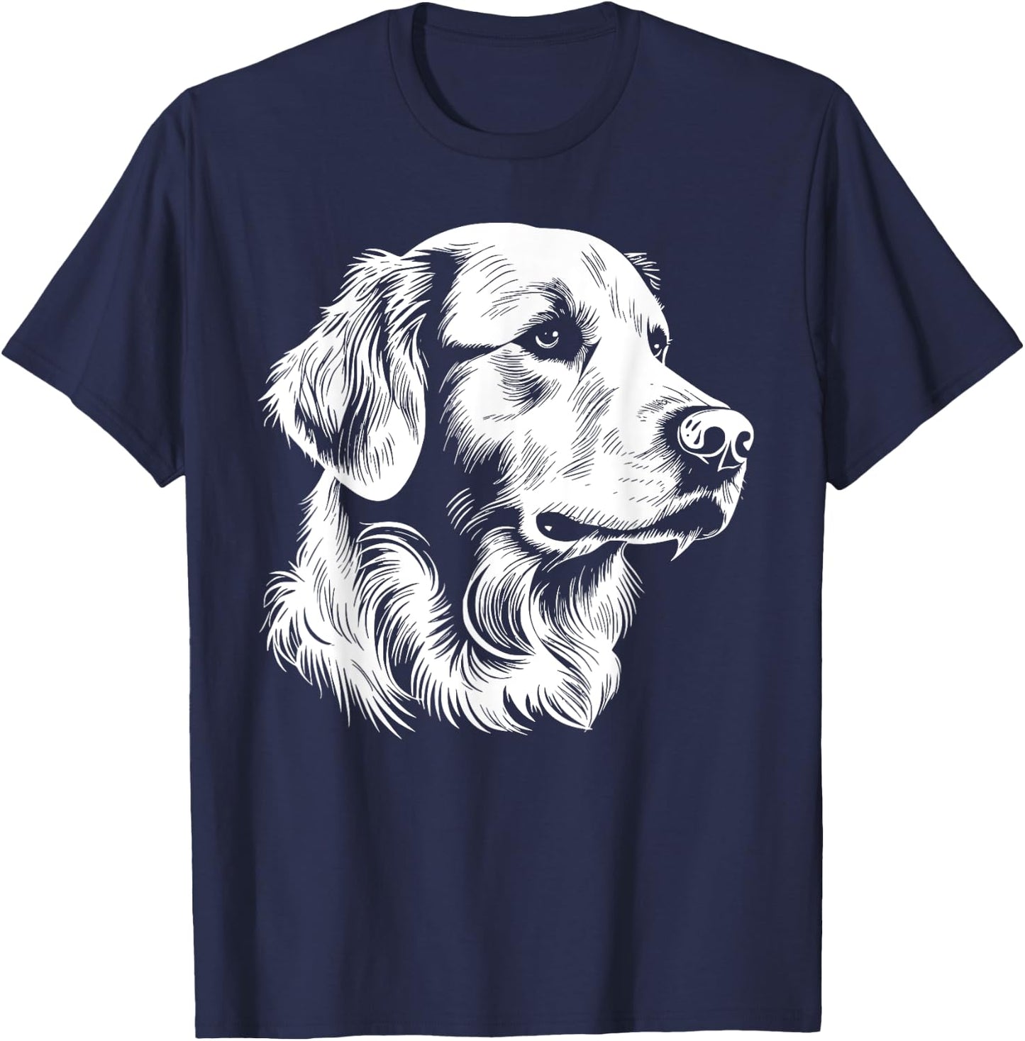 Golden Retriever Shirt Gifts Women Men Goldenretriver Mom T-Shirt - T-Shirt | Navy
