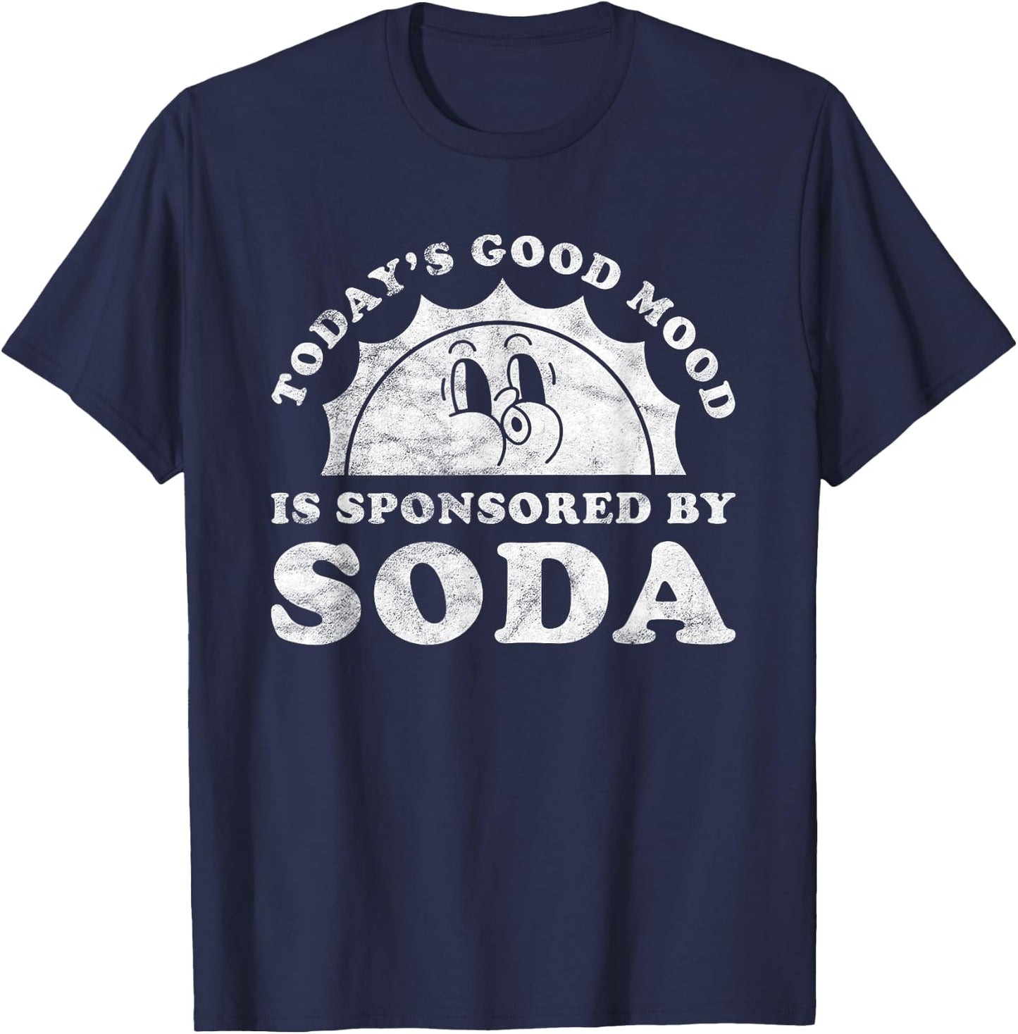 Funny Cute Retro Vintage Soda T-Shirt - T-Shirt | Navy